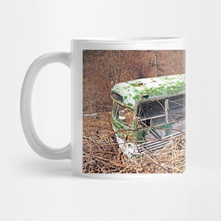 Green Bus Mug